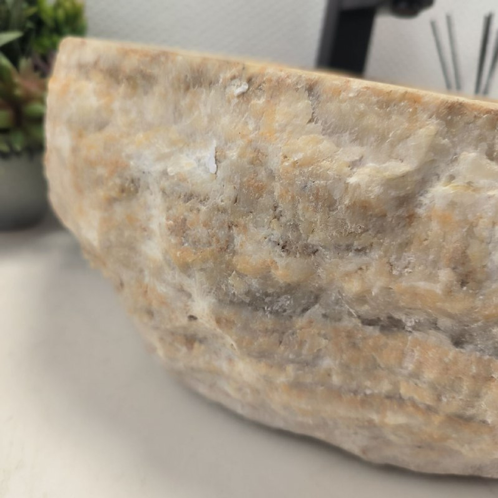 Раковина из оникса Erozy Green EO-02565 51x41x15 см