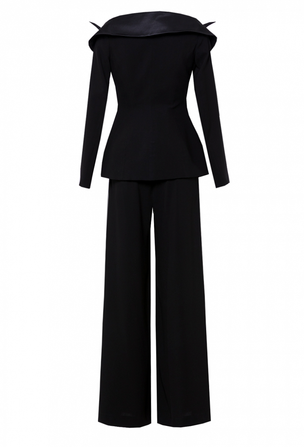 Костюм брючный черный 22-02-22 SS