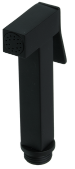 2040-C Лейка металл. для биде КВАДРАТ (ЧЕРНЫЙ) GANZER (100/1шт)