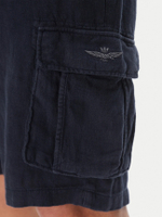 Шорты карго муж. AERONAUTICA 254 синие