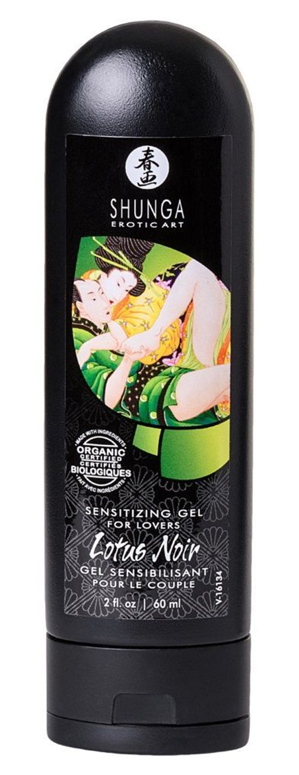 Усилитель оргазма для обоих партнеров Shunga Lotus Noir - 60 мл.