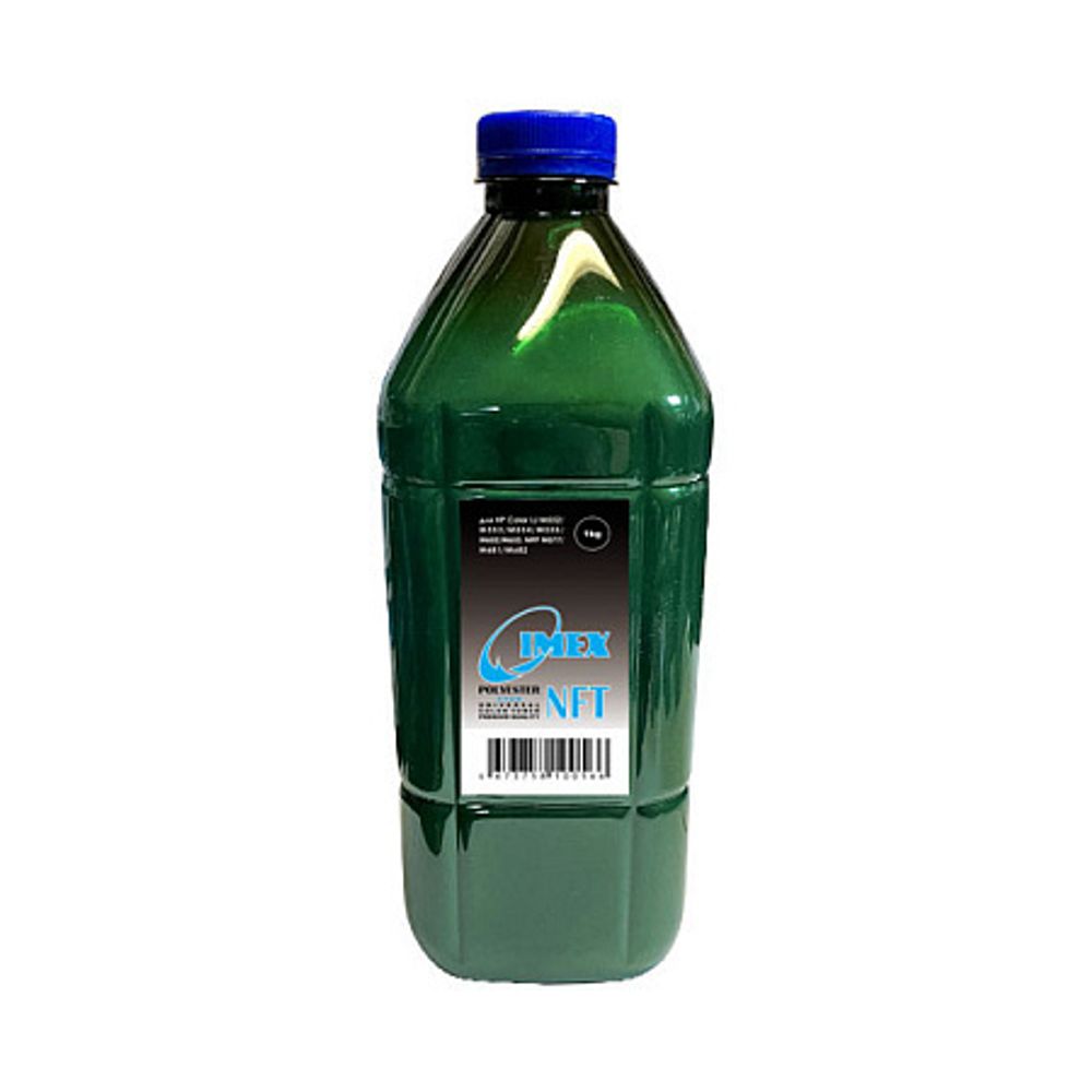 Тонер IMEX для HP Color Универсальный тип NFT (1кг, голубой, Polyester) Green Line