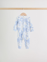 Комбинезон / Cлип для малышей Next W50-985, 3 шт., Голубой, Белый