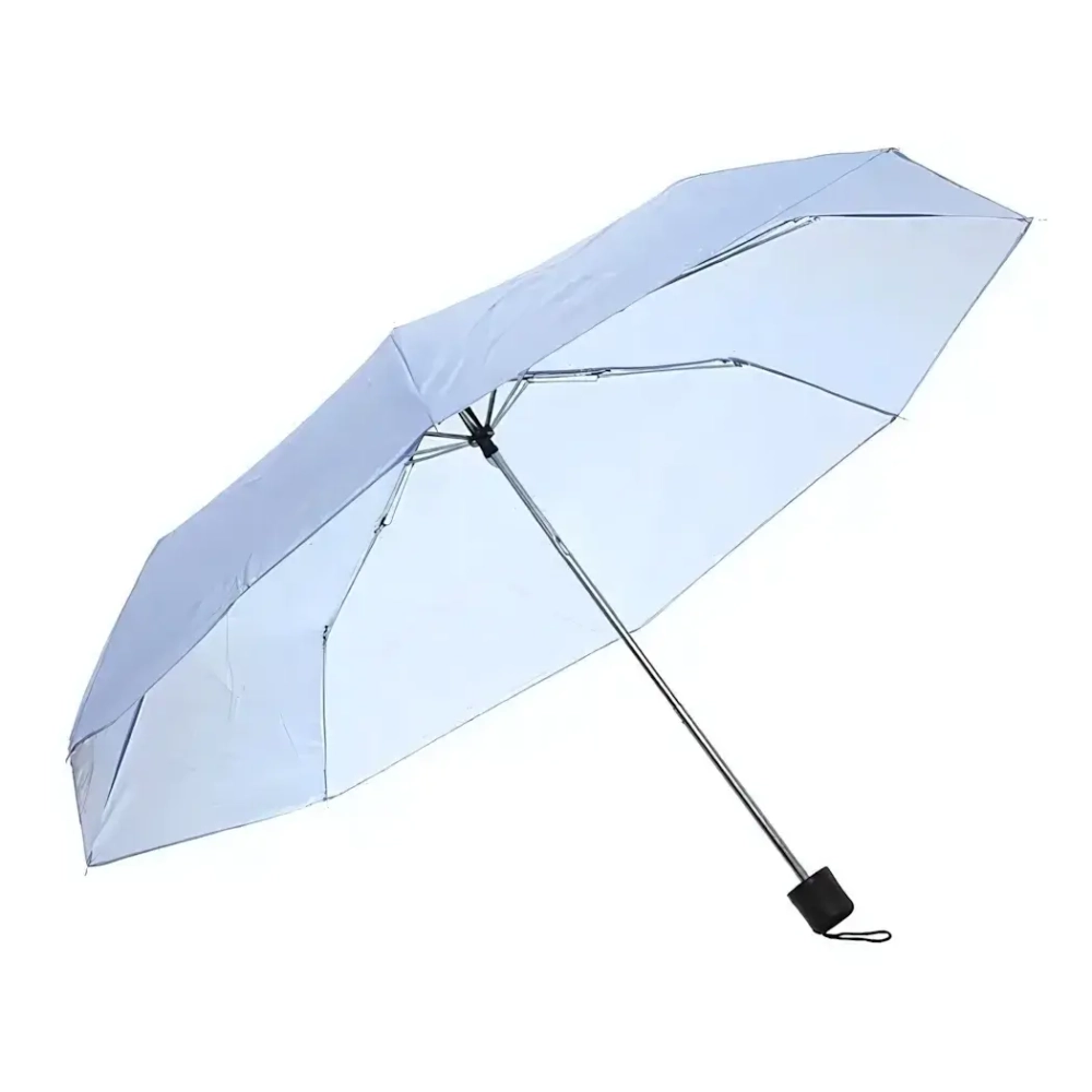 Зонт женский механический «Ultramarine», цвет голубой, 8 спиц, d-97см, длина в слолж. виде 24см