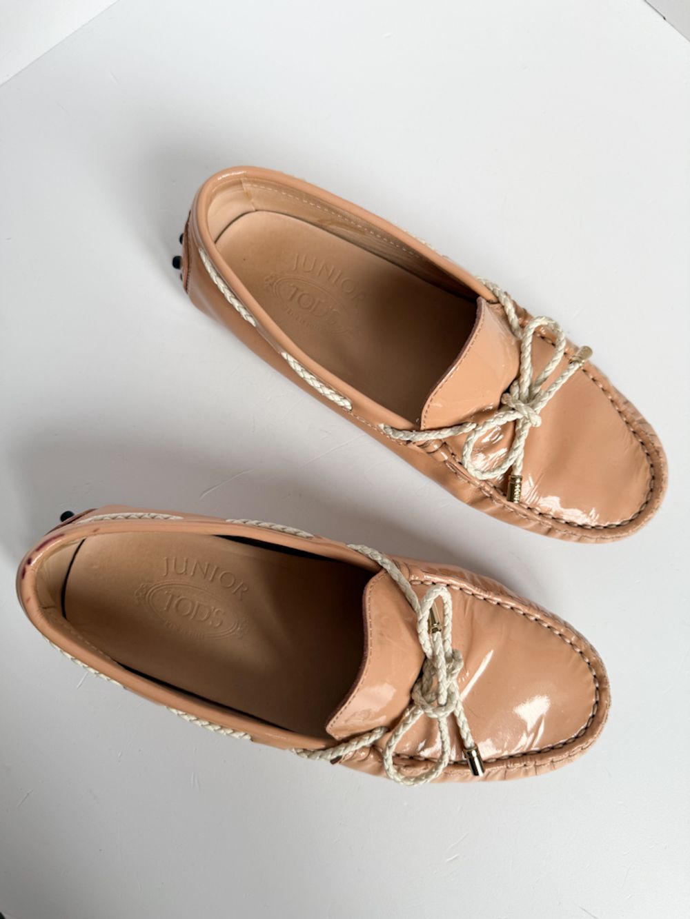 Кожаные мокасины Junior Tod's, 32