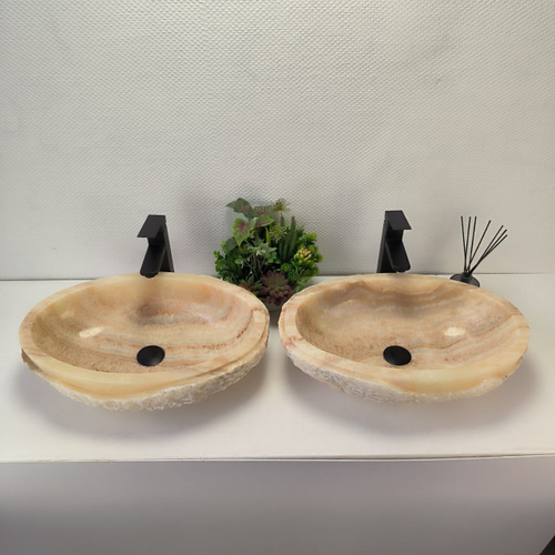 Раковина из оникса ПАРА! Oval Marmo Yellow OO-62705 58*38*15 0102