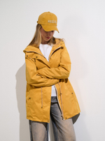 Парка  женская демисезонная "Волга" горчица
