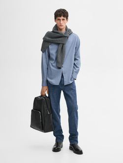 Massimo Dutti Рубашка из 100% хлопка, голубой