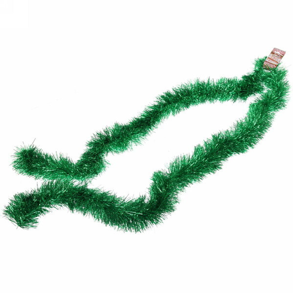 Мишура 2 м 9 см «Искристое сияние», Изумруд