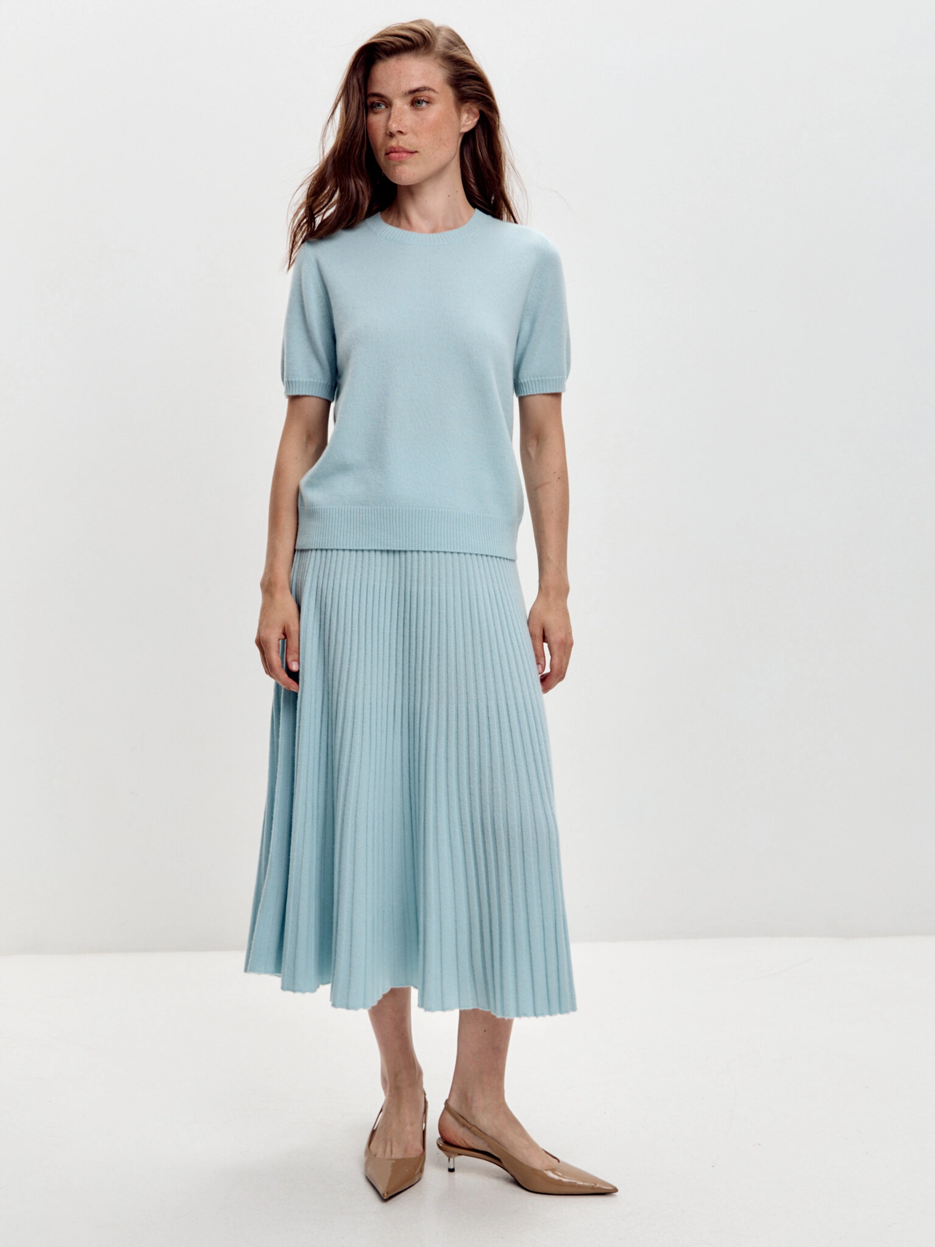 Кашемировая футболка