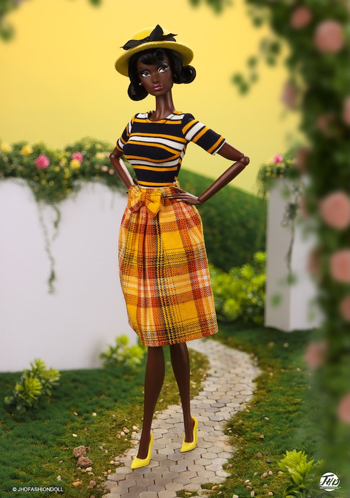 Кукла JHD Mary Macy Garden Party British Plaid