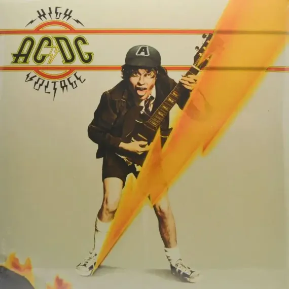 AC/DC – High Voltage (Coloured Gold) LP