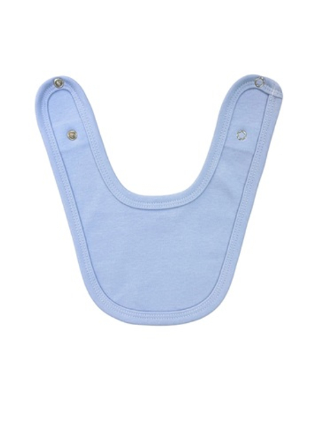 Двусторонний нагрудник Baby blue (0-12 мес)