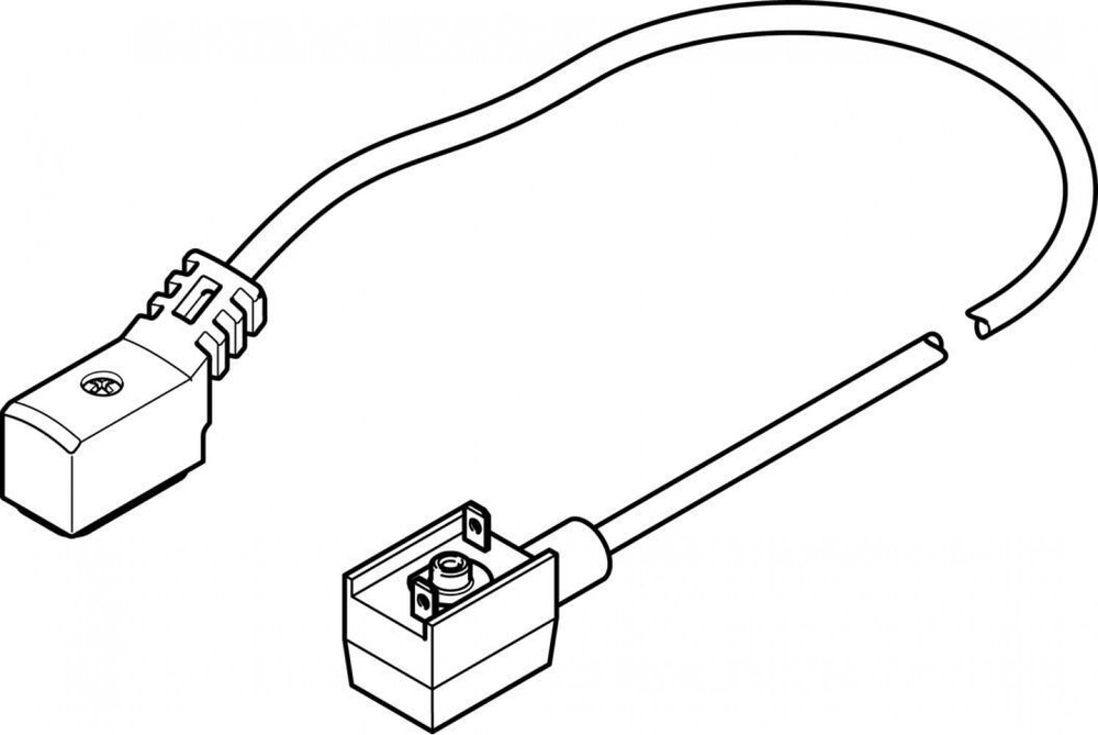 NEBV-Z4WA2-E-0.2-N-Z1W2-S1 Соединительный кабель