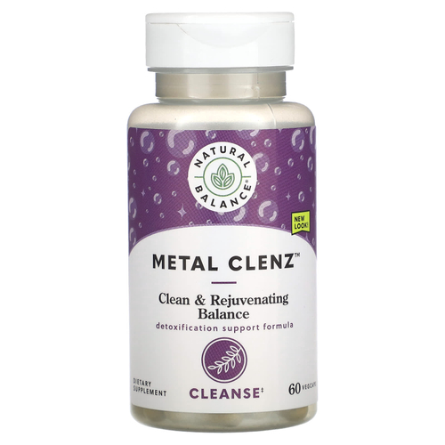 Natural Balance, Metal Clenz`` 60 вегетарианских капсул