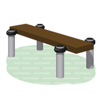 Скамейка горизонтальная Romana 501.56.01