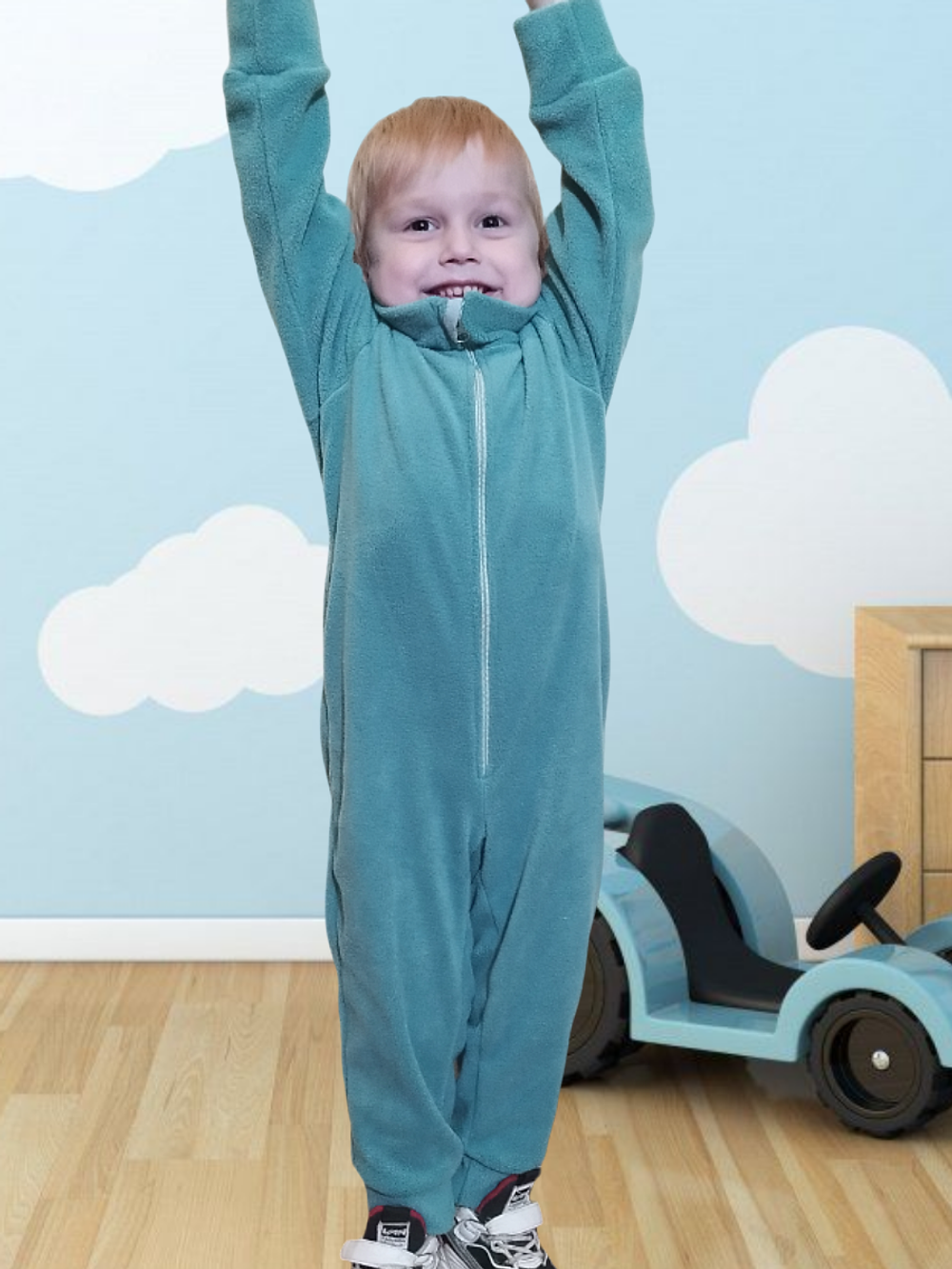 1141 Комбинезон детский флис арктик (60-116)