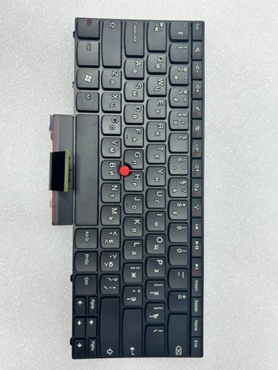 Клавиатура для ноутбука Lenovo ThinkPad E31/Edge 13. раскладка - русская, без подсветки, черная (60Y9461), оригинал