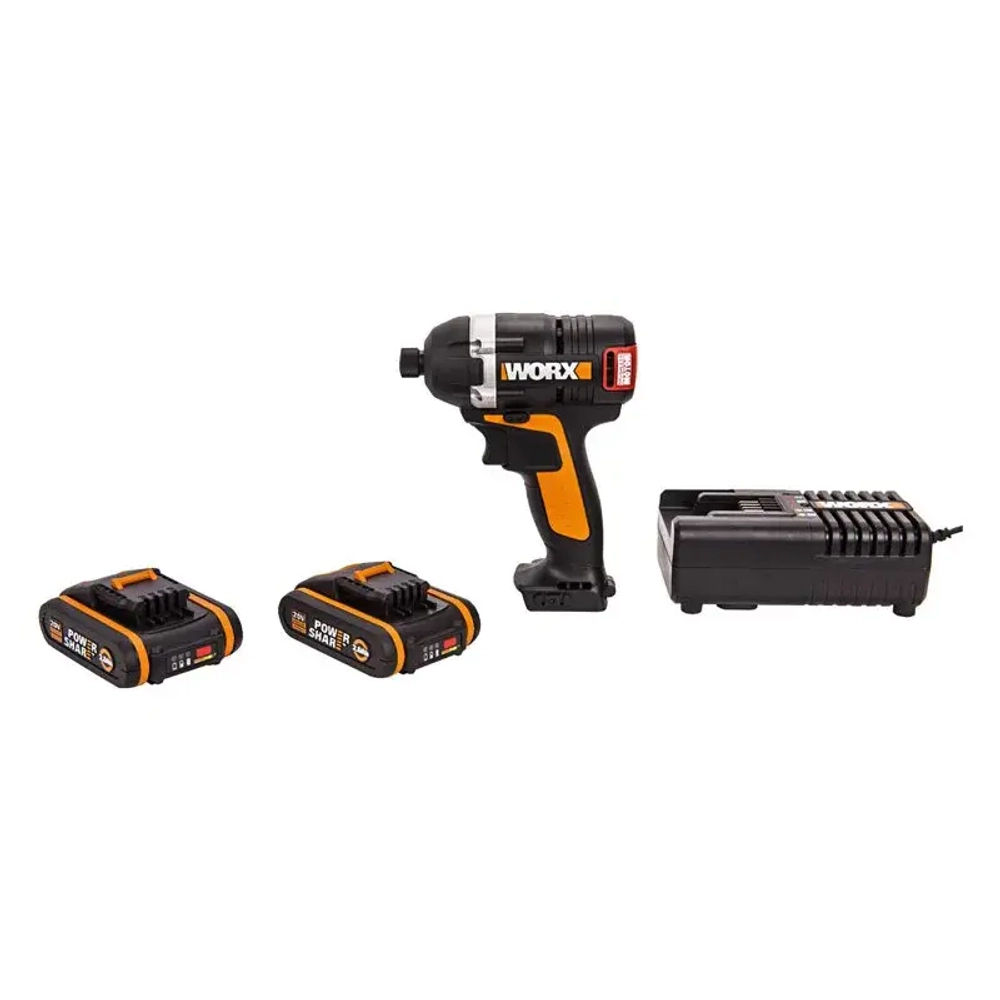 WORX WX292 аккумуляторный винтоверт (2 x 2 Ач, ЗУ)