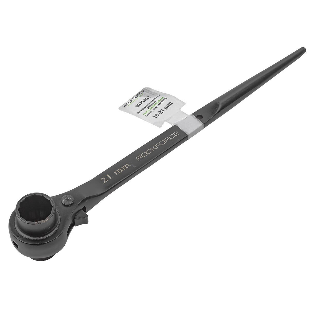 Ключ трещоточный ступичный усиленный 18-21мм RockForce RF-8221821