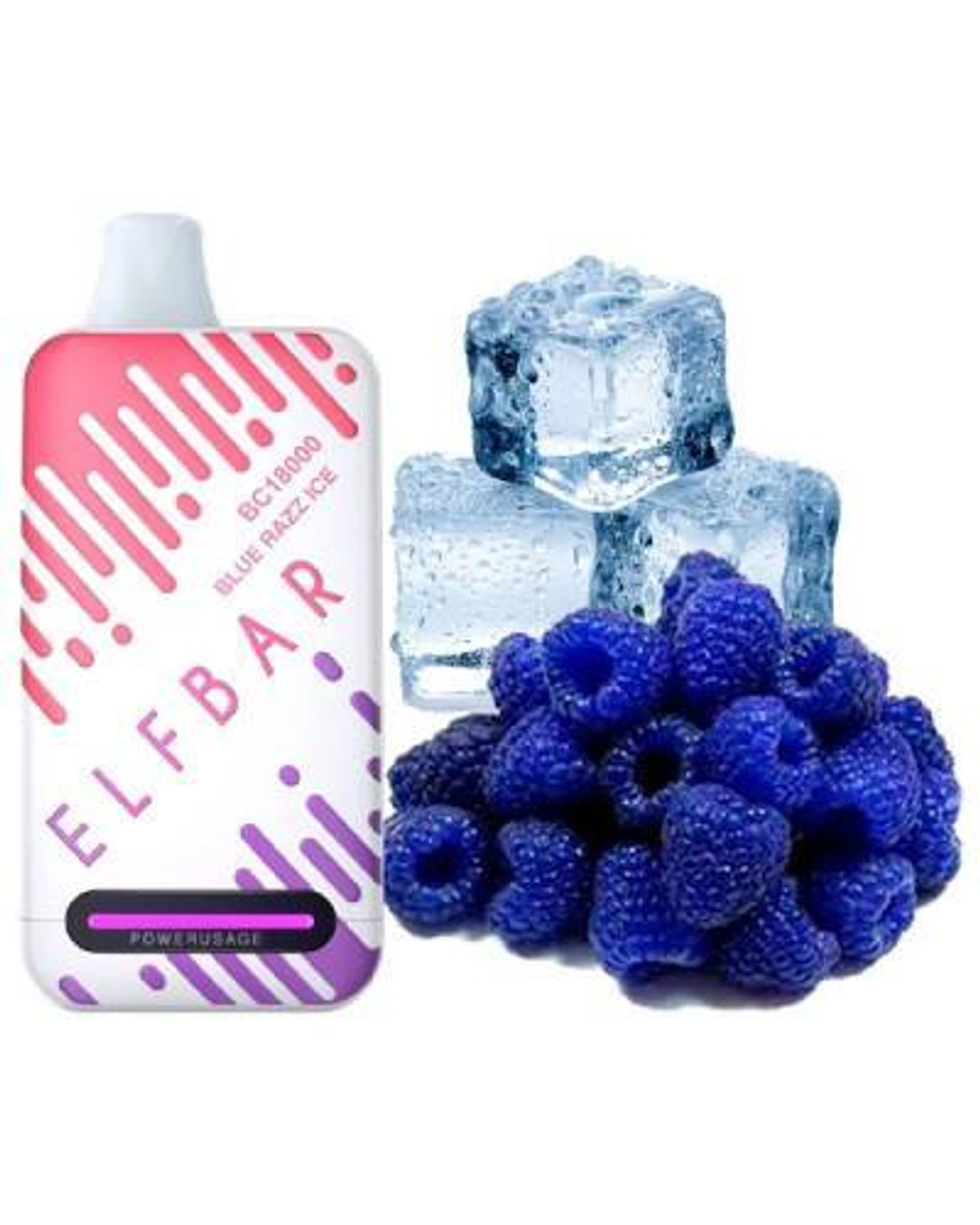 Elf Bar BC18000 - Blue Razz Ice (5% nic)