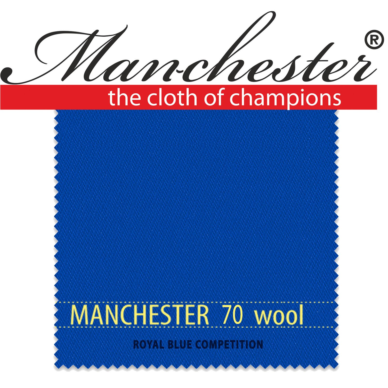 Сукно Manchester 70 Royal blue competition фото №5