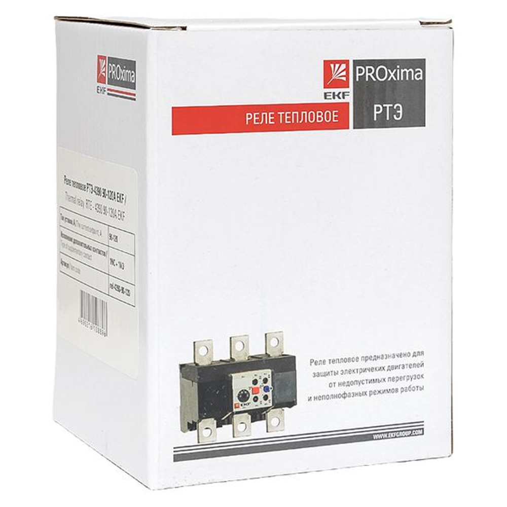 Реле тепловое РТЭ-4390 90-120А EKF PROxima