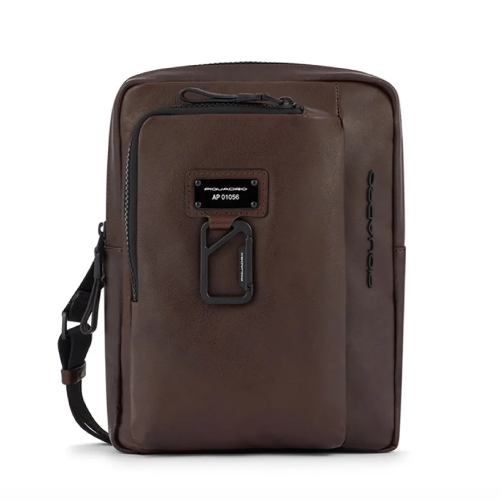 Сумка Piquadro Harper из натуральной кожи коричневая (CA1816AP/TM)