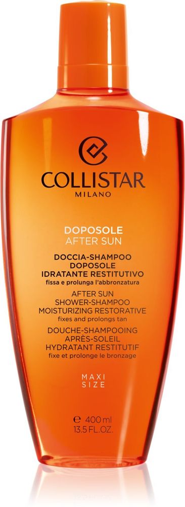Collistar Special Perfect Tan After Shower-Shampoo Moisturizing Restorative Гель для душа после загара для тела и волос