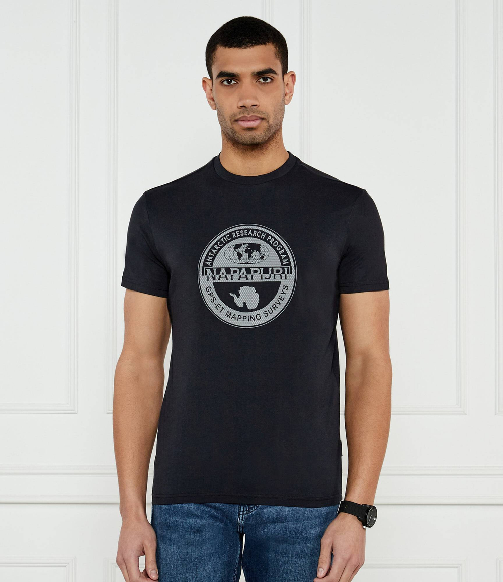 Футболка S-BOLLO Napapijri - черный(NP0A4I3C)