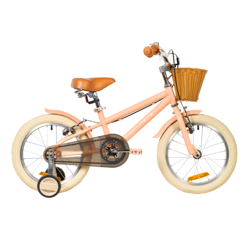 Велосипед 16" NOVATRACK ADELE сталь, персиковый