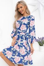 Платье Изабелла (сине-розовое) П13790-45М LT Collection