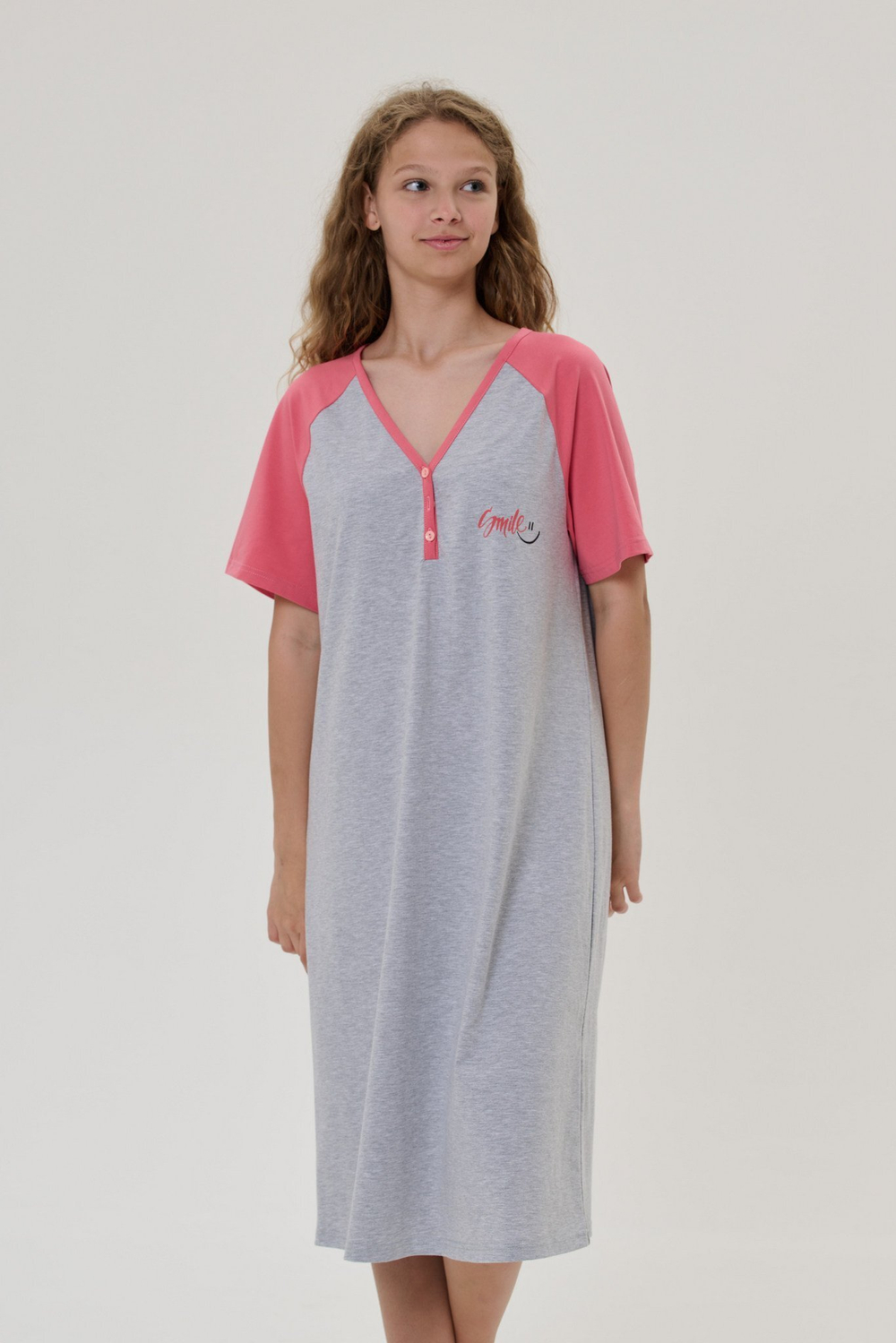 Ночная сорочка цвет меланж