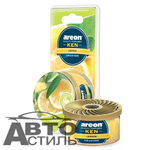 Ароматизатор в банке под сиденье Areon GEL KEN 35гр - Лимон\Lemon