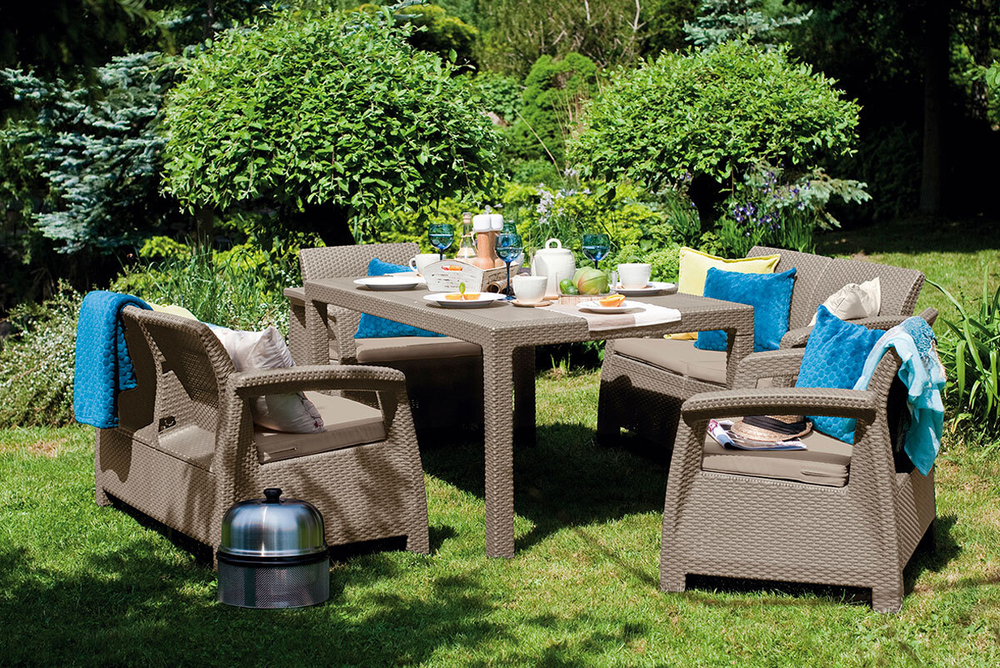 Комплект мебели Corfu Russia Fiesta, капучино