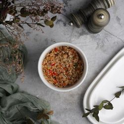 Салатник 600 мл d 12 см h8 см белый фарфор P.L. Proff Cuisine [6]