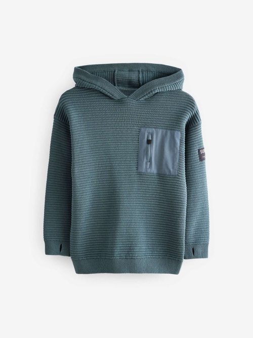 Толстовка с капюшоном для мальчика Next 433-592, Синий