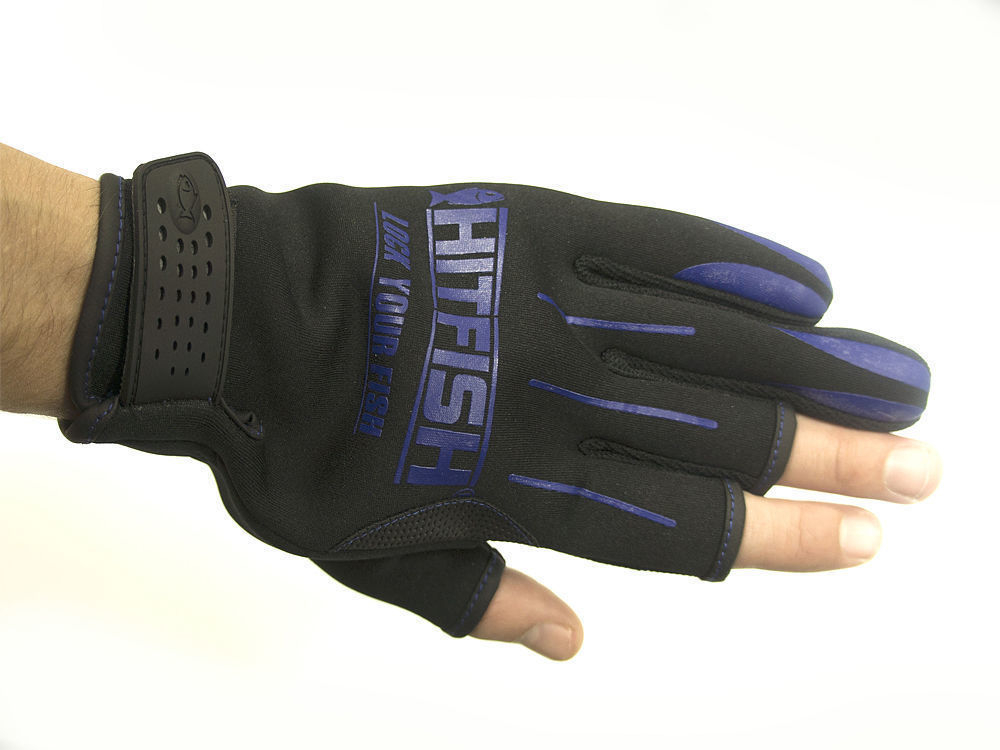 Перчатки HITFISH GLOVE-04 (синий)