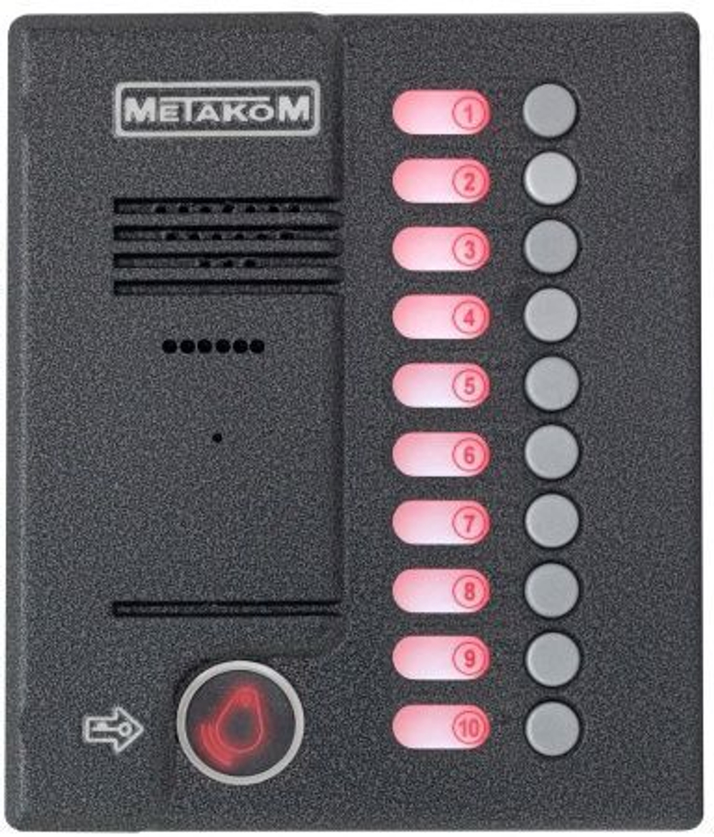 Домофон МЕТАКОМ МК20.2-ТМ4Е Блок вызова