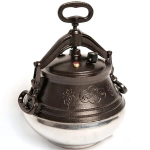 Афганский казан скороварка 10л. Двухцветный