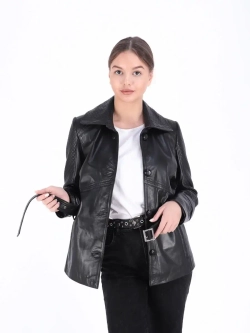 Куртка женская из натуральной кожи