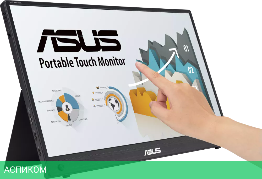 Монитор ASUS ZenScreen Touch MB16AHT