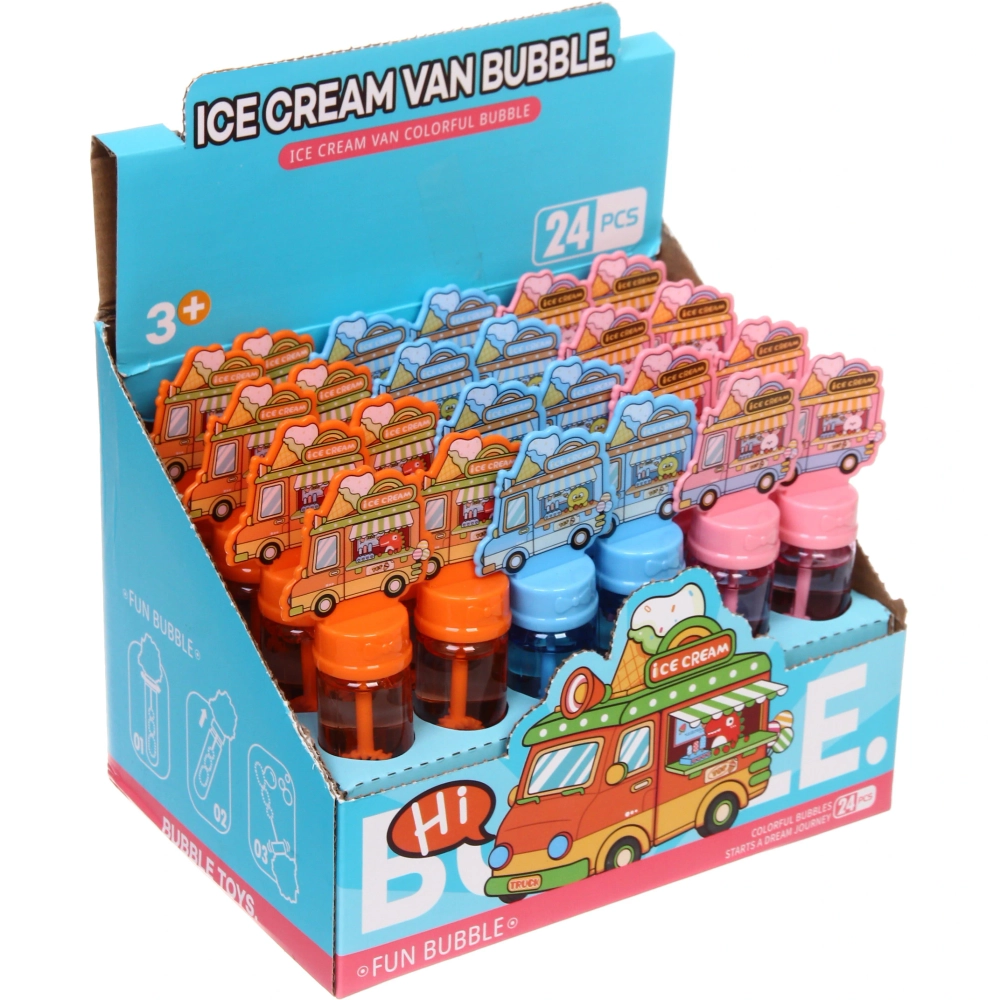 Мыльные пузыри «Веселый мороженщик» 14 см, 40 мл