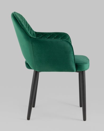 Стул Венера диамант NEW, велюр изумрудный NP