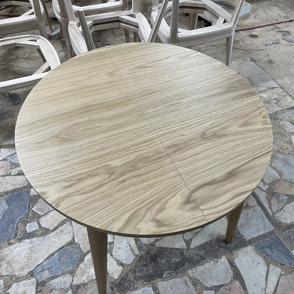 Круглый кухонный стол из дерева - RETRO