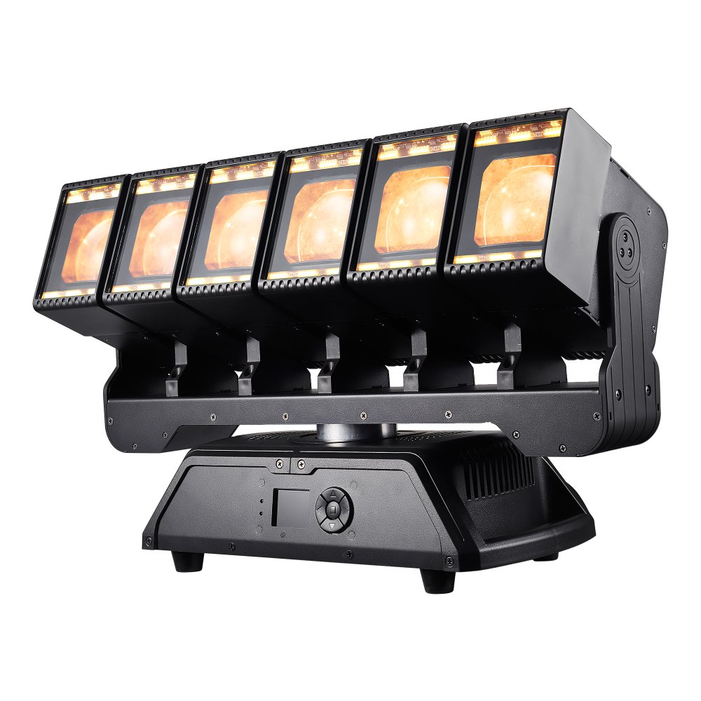 PL-L660M — LED Moving Bar 6×60 Вт RGBW