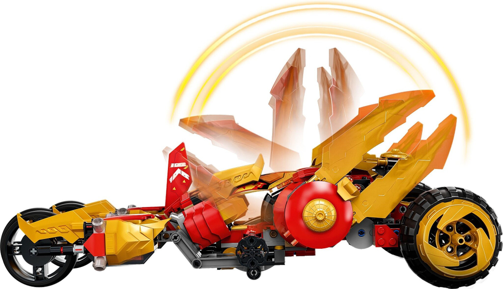 Конструктор LEGO 71773 Ninjago Налетчик Золотого Дракона Кая