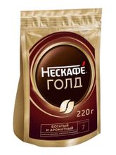 Кофе растворимый Nescafe Gold 220 г x 2 шт