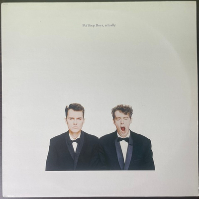 Pet Shop Boys ‎– Actually (Канада 1987г.)