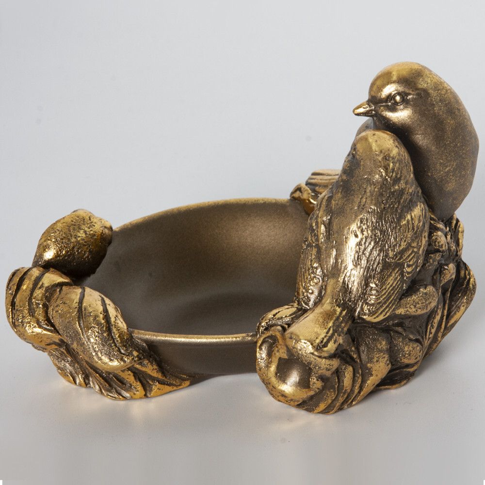 Подставка для украшений Птички Бронза